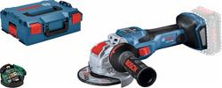 BOSCH Úhlová bruska, GWX 18V-15 SC (solo), 06019H6500
