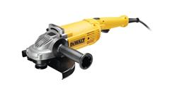 DEWALT Úhlová bruska 230 mm, 2200W, 6600 ot/min, 5,2 kg, plynulý rozběh, beznapěťový spínač, DWE494, DWE494-QS